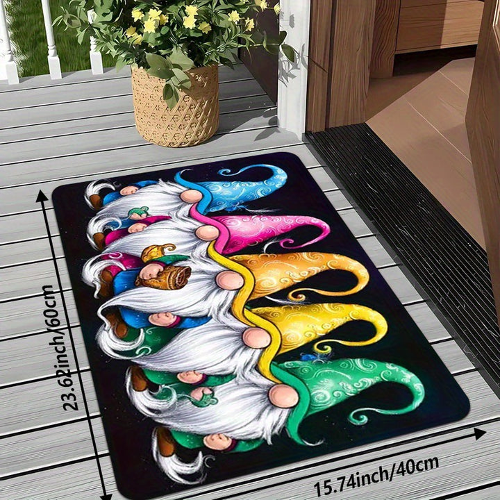 Fall-Themed Decorative Door Mat Bowlift