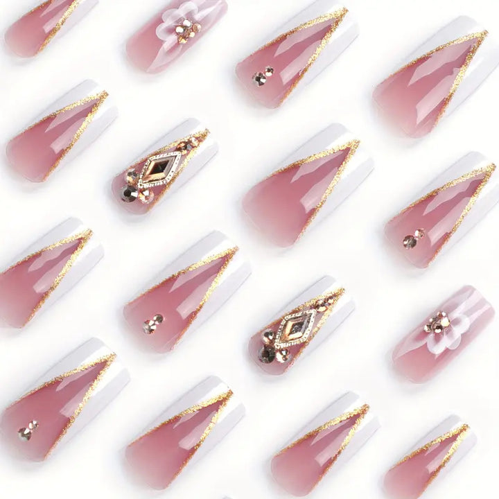 Ornate Floral Nail Art Set Bowlift
