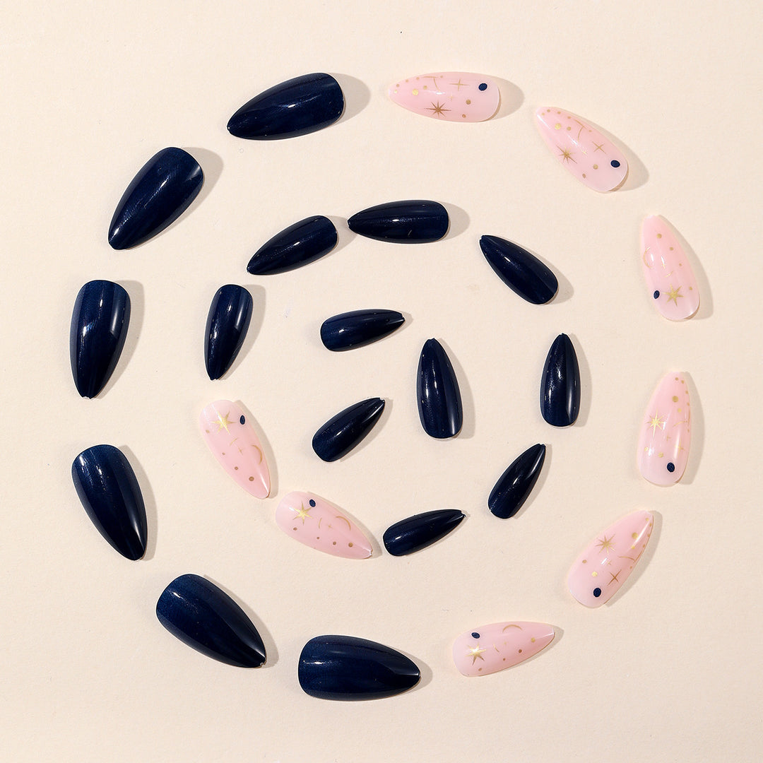 Celestial Nail Art Design Bowlift