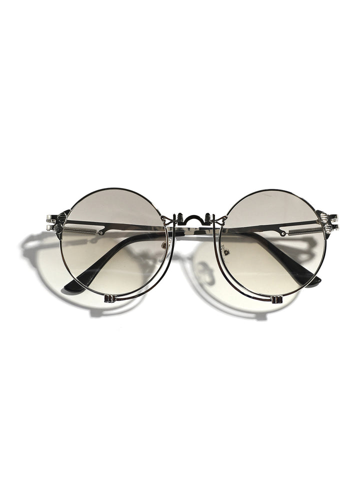 Ladies fashionable round sunglasses with high-quality metal frame Bowlift