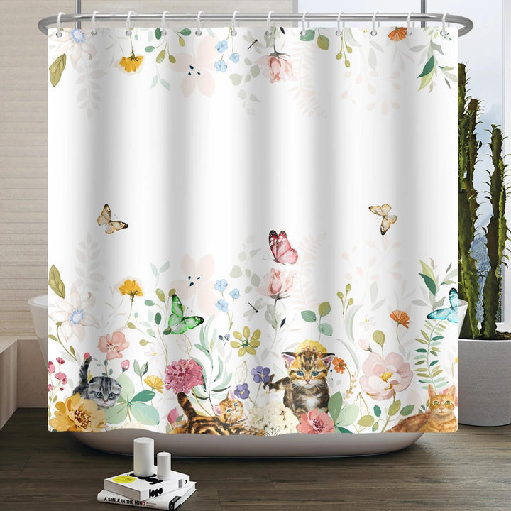 Botanical Garden Shower Curtain Bowlift