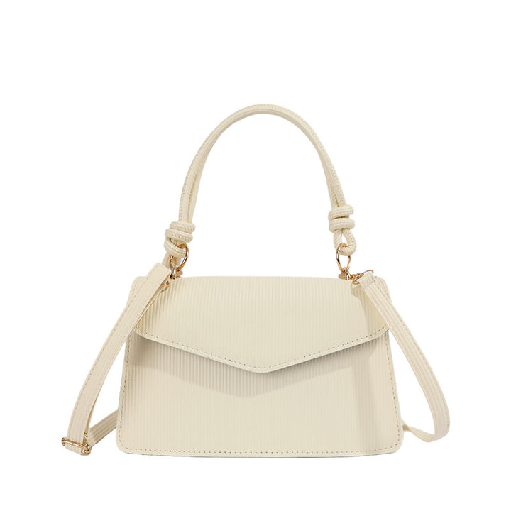 WoElegant Textured Handheld Satchel Bag Bowlift