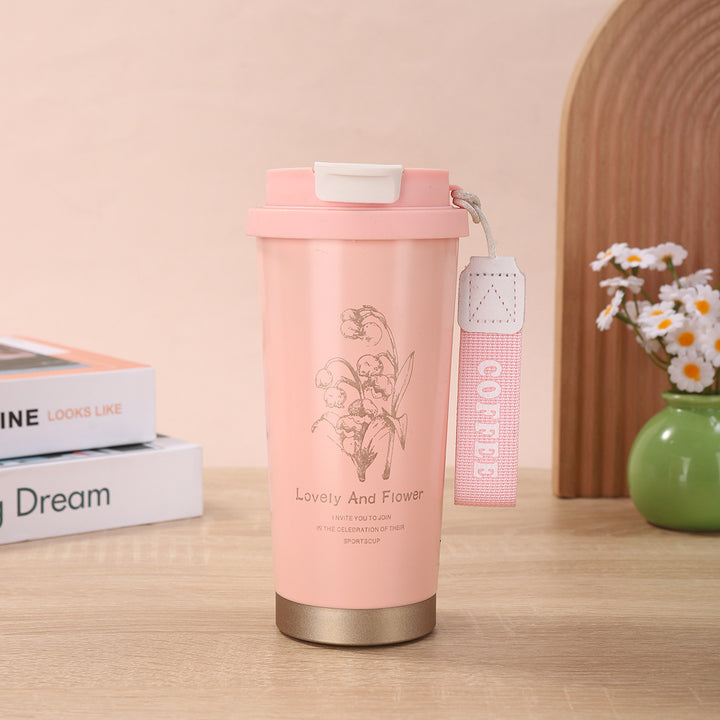 Ladies elegant and insulated to-go drinking cup Bowlift