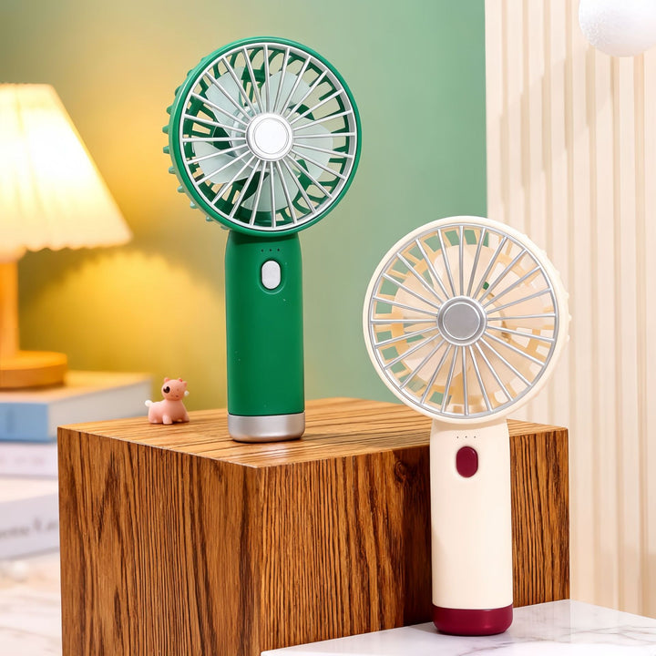 Women Portable USB Hand Fan with Flexible Use Bowlift