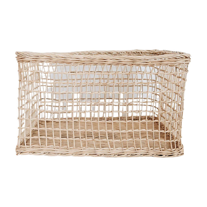 Storage basket with woven design Bowlift