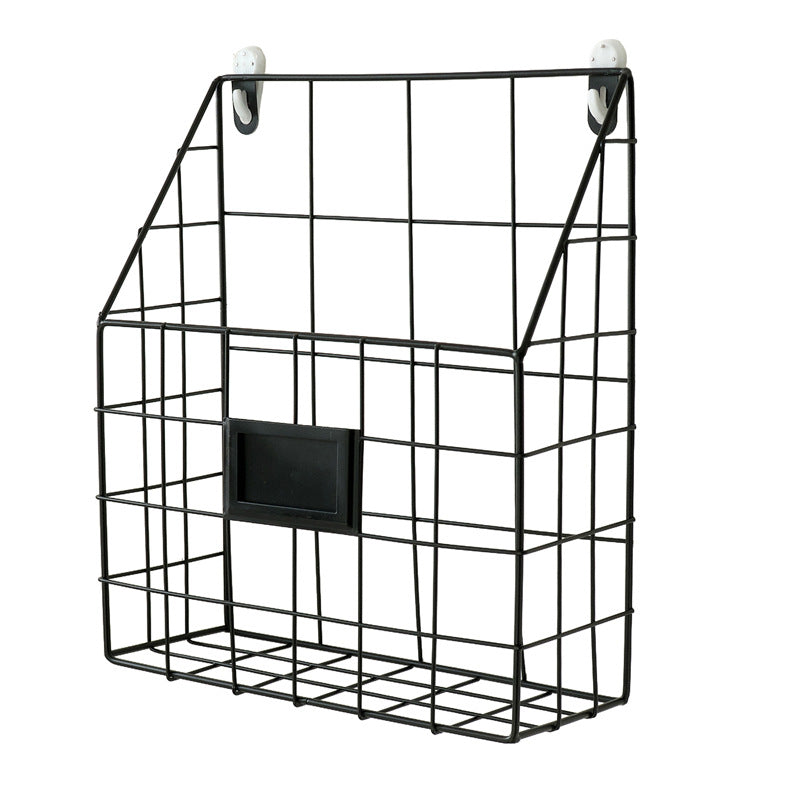 Wall shelf with storage basket Bowlift