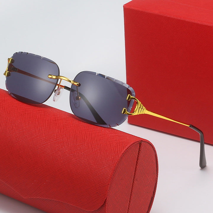 Ladies Designer Sunglasses with uniquely shaped frame and UV protection Bowlift