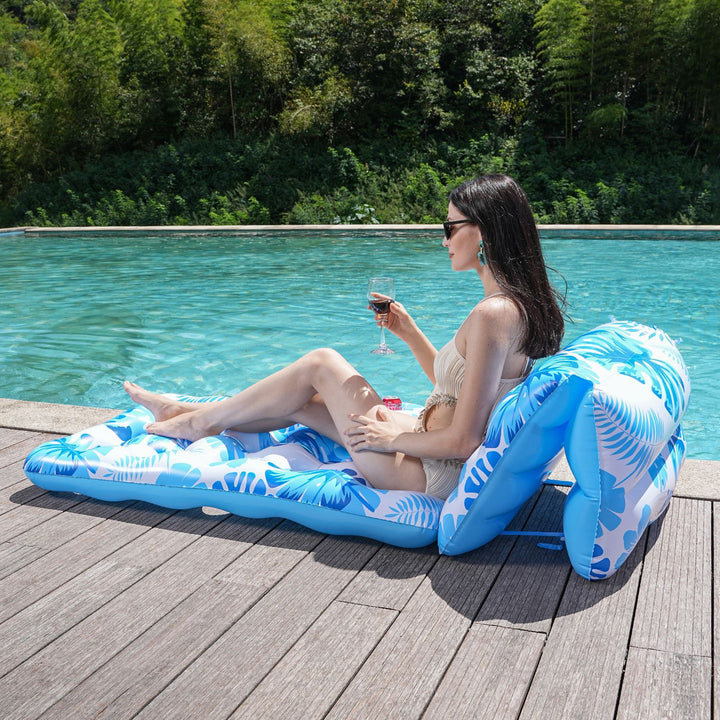 Ladies Multifunctional Inflatable Lounge with Ergonomic Head Area Bowlift
