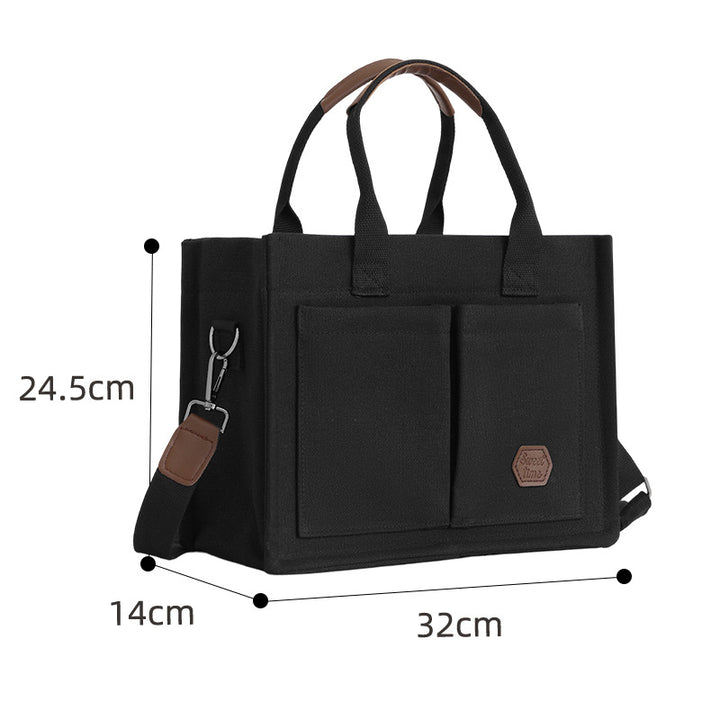 Multi-Pocket Utility Tote Bowlift