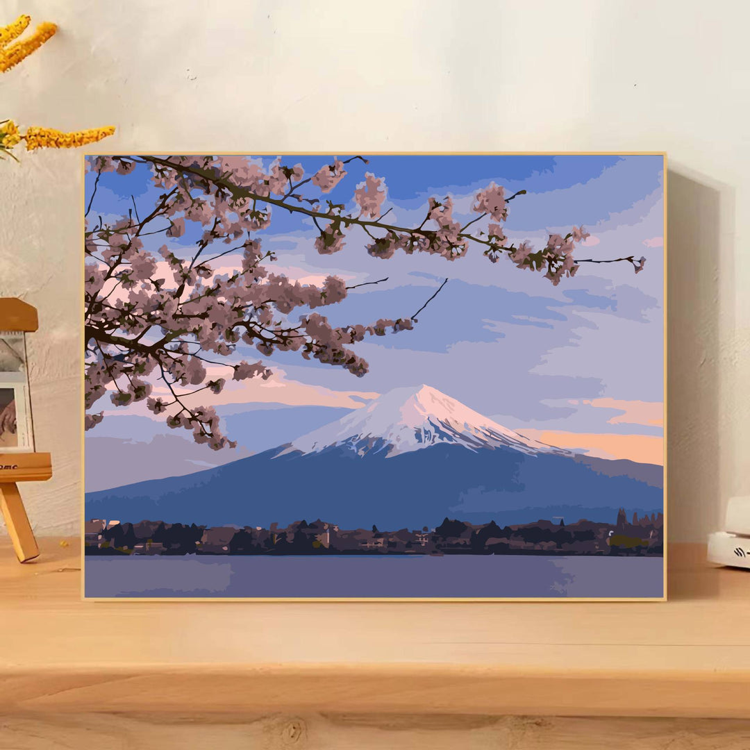 Scenic Landscape Art Canvas Print Bowlift