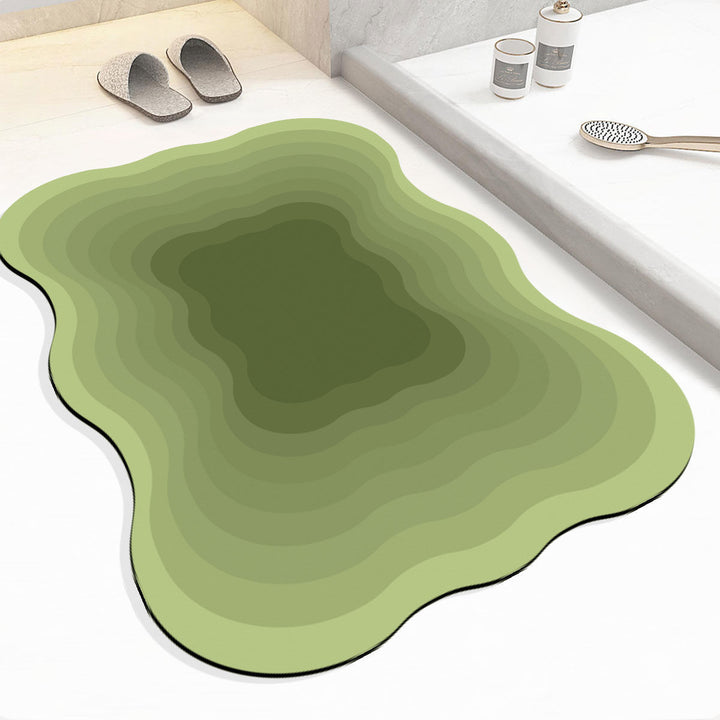 Stylish Gradient Bath Mat Bowlift