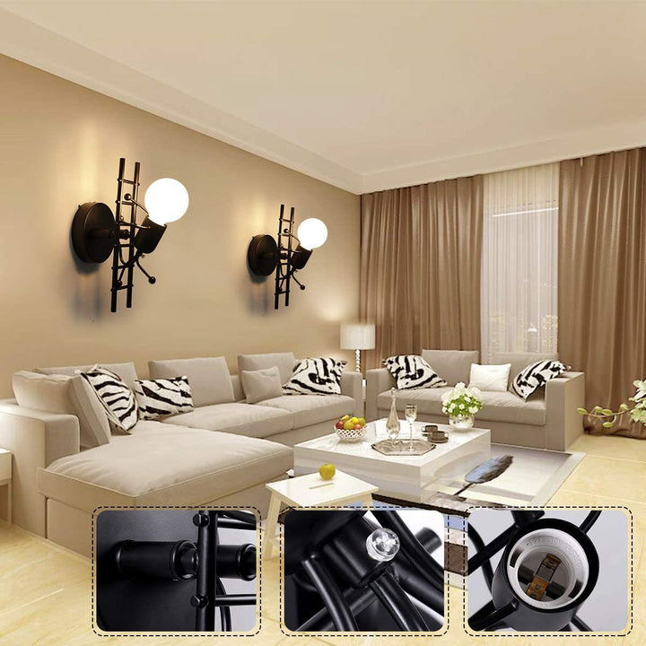 Wall lamp Bowlift