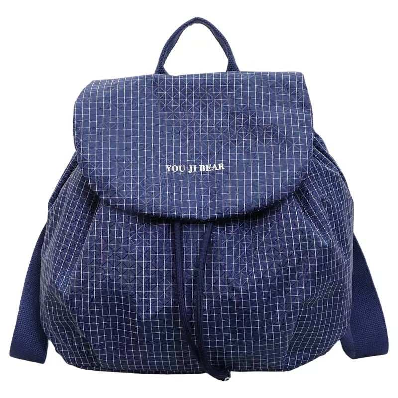 Stylish Drawstring Closure Backpack Bowlift