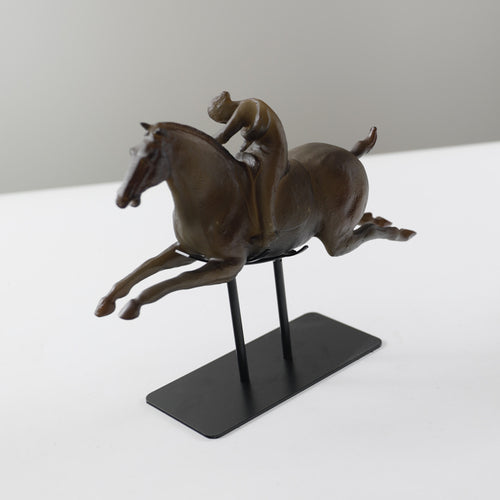 Equestrian Themed Decorative Sculpture