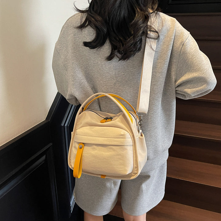 Versatile Multi-Pocket Satchel Bag Bowlift