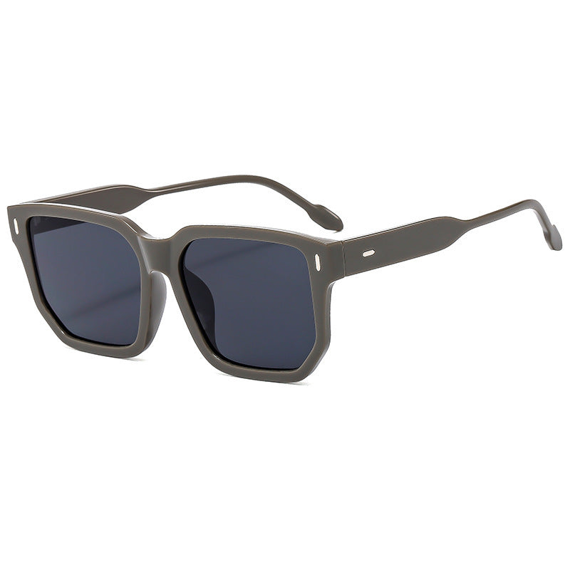 Ladies Square Sunglasses with Modern, Frameless Design Bowlift