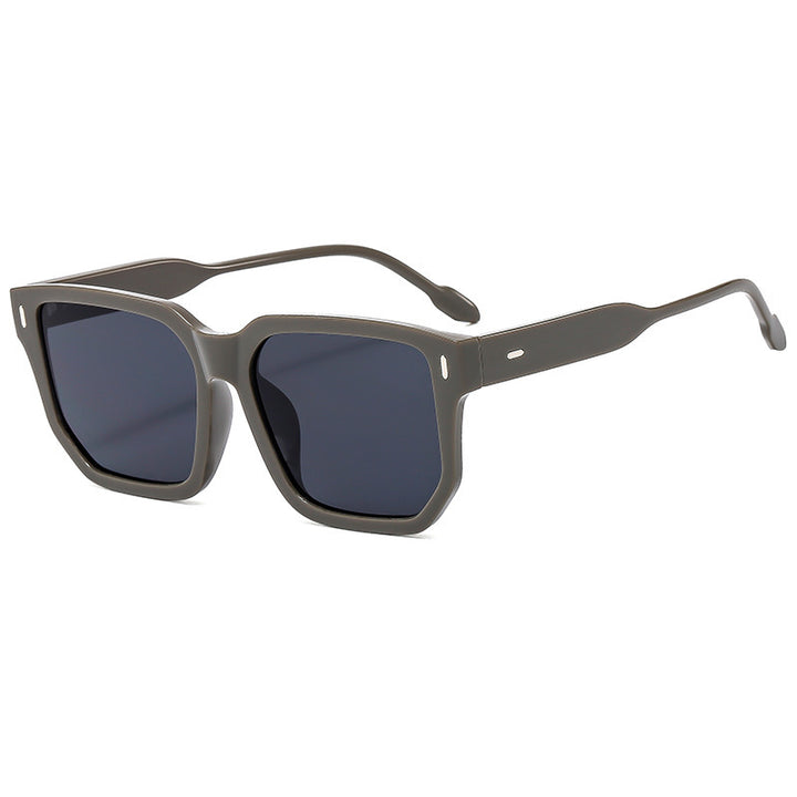Ladies Square Sunglasses with Modern, Frameless Design Bowlift