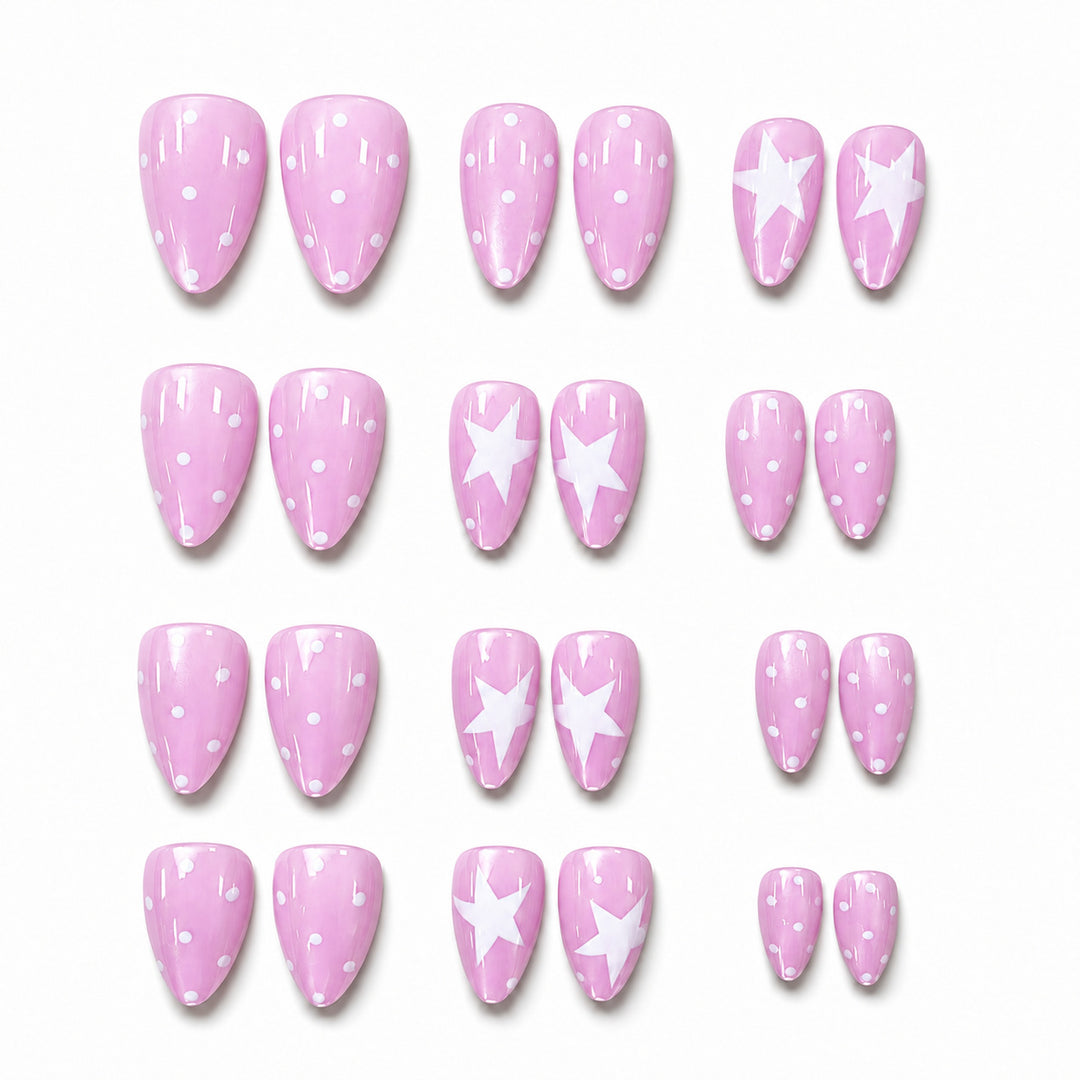 Premium Artificial Nail Set Bowlift