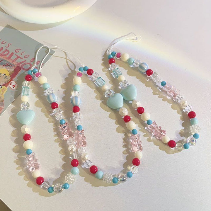 Colorful Beaded Charm Bracelet Bowlift