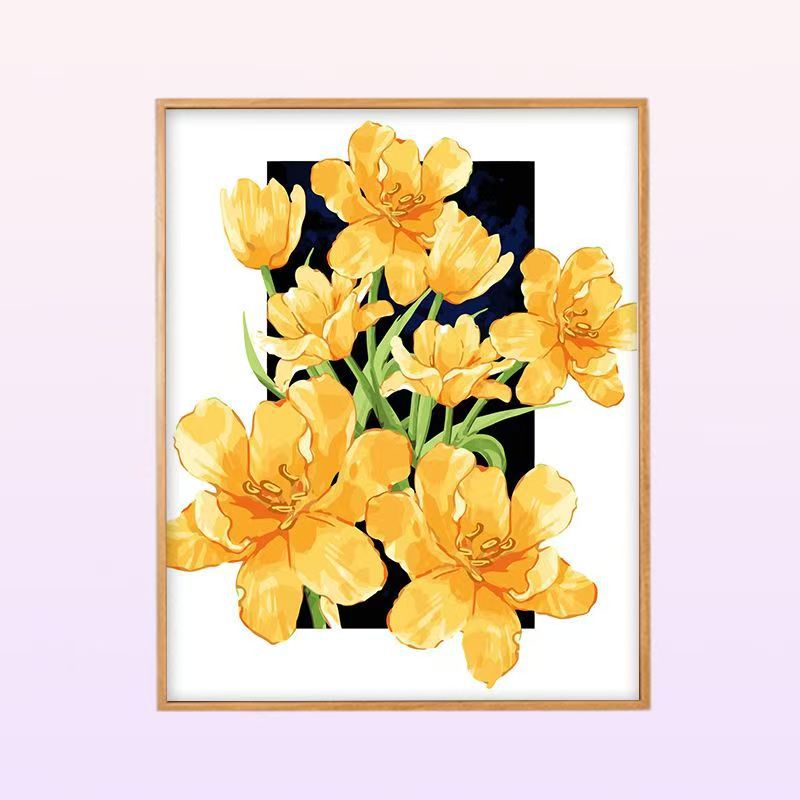 Floral Peony Illustration Wall Art Bowlift