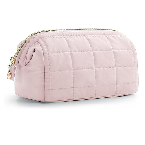 Cosmetic bag with matte finish and zipper Bowlift
