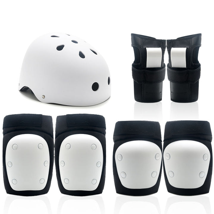 Safety Skating Helmet and Protective Gear Set Bowlift