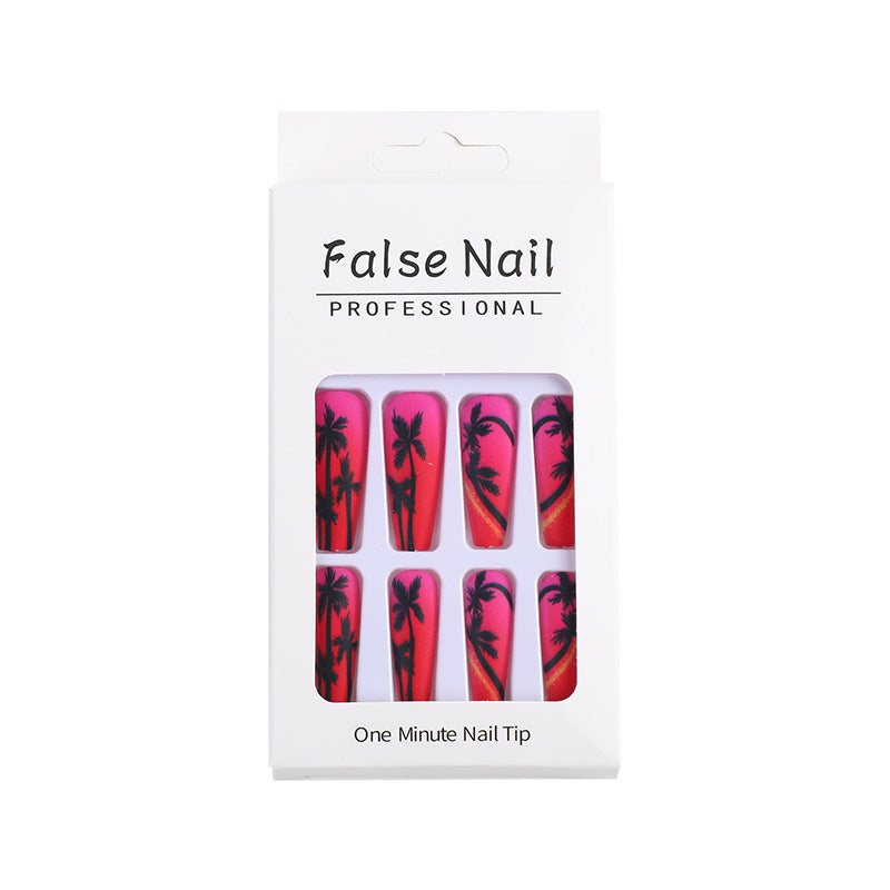 Creative artificial nails in modern palm design Bowlift