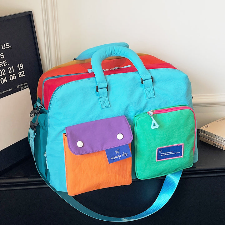 Multi-Pocket Utility Travel Duffel Bag Bowlift