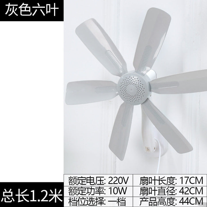 Ladies wall fan with quiet fan blades and stylish design Bowlift