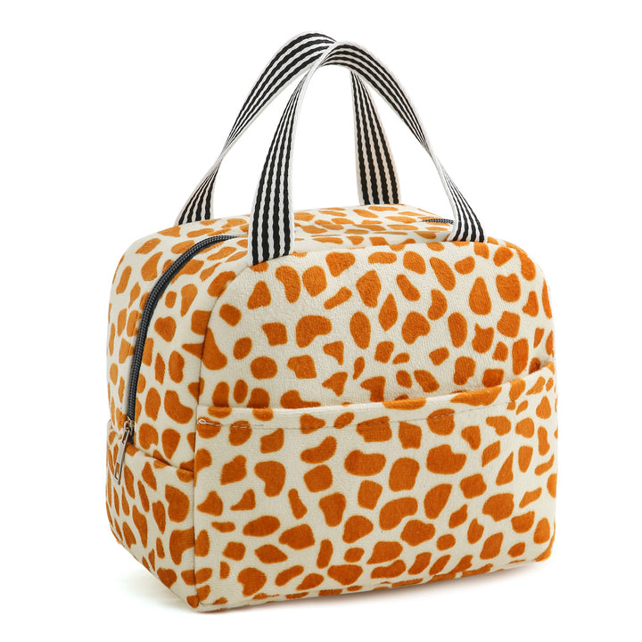 Insulated Spotted Lunch Cooler Bag Bowlift