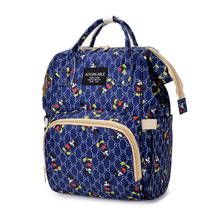 Cute Character Design Diaper Backpack Bowlift