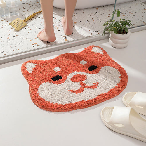 Cute Animal Character Bath Mat Bowlift