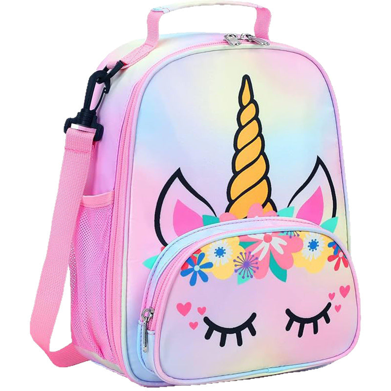 Fun Unicorn Themed Backpack Bowlift