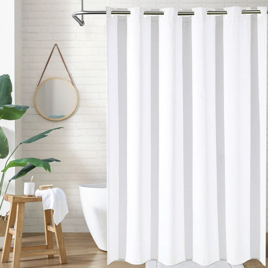 Artistic Floral Shower Curtain Bowlift