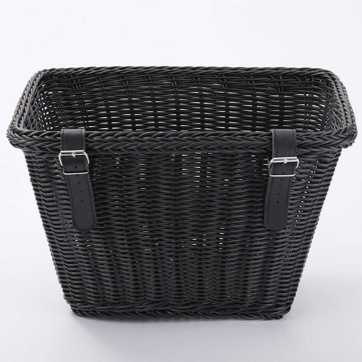 Ladies Versatile Storage Basket with Elegant Leather Handles Bowlift