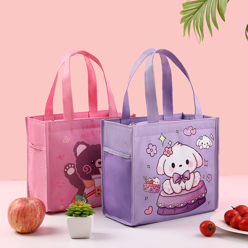 Kids Insulated Cartoon Lunch Bag Bowlift