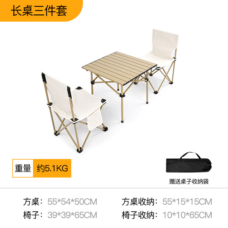 Folding Table And Chair Set Bowlift