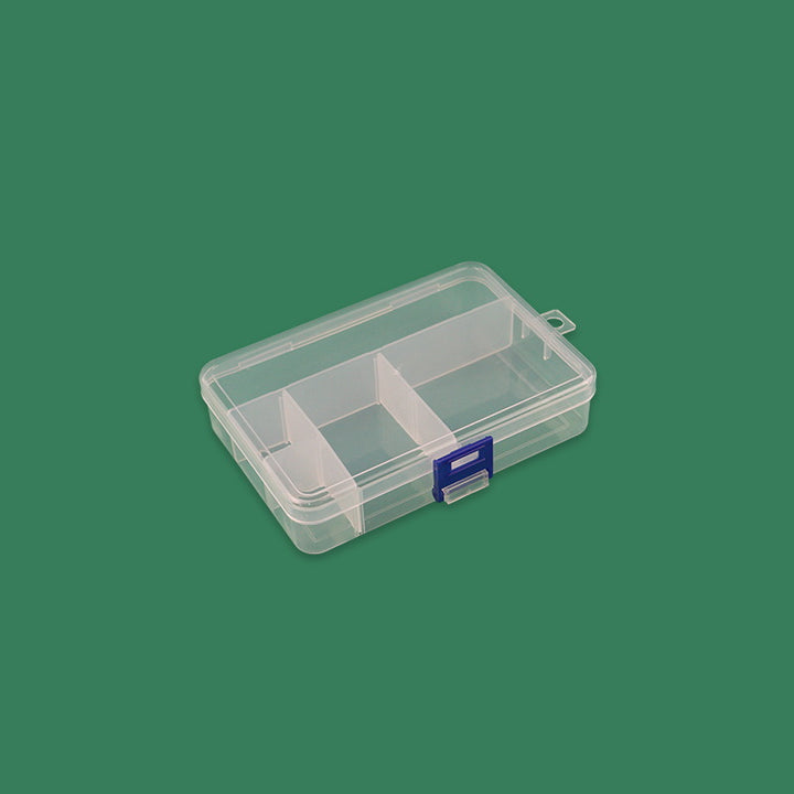 Multi-Compartment Transparent Storage Box Bowlift