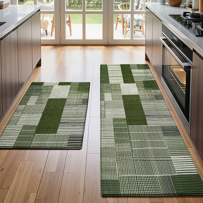 Textured Patterned Kitchen Runner Mat Bowlift