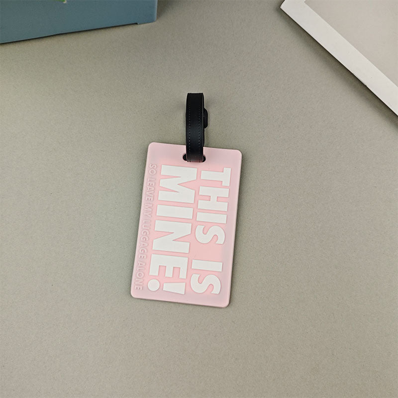 Unisex Customizable Luggage Tag Bowlift