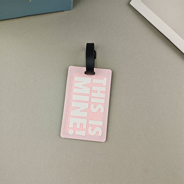 Unisex Customizable Luggage Tag Bowlift