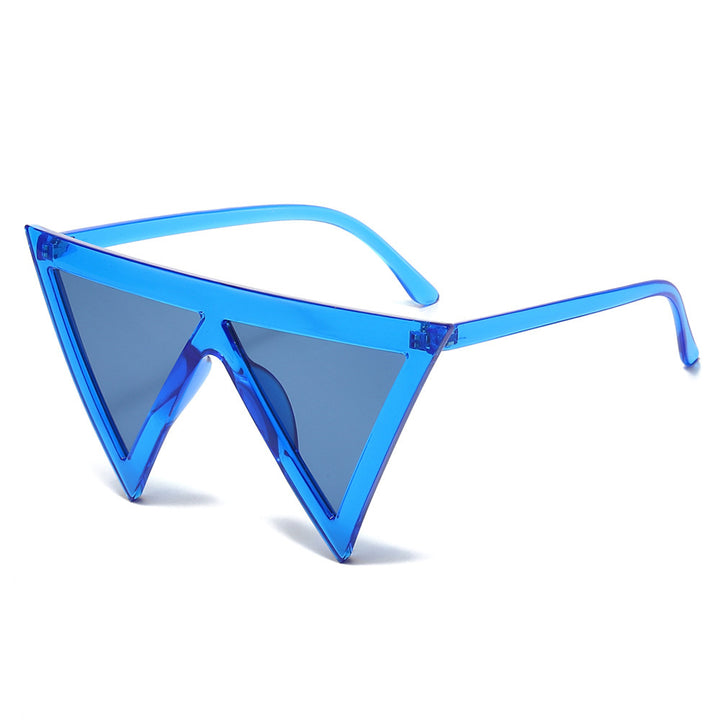 Bold Triangular Frame Sunglasses Bowlift