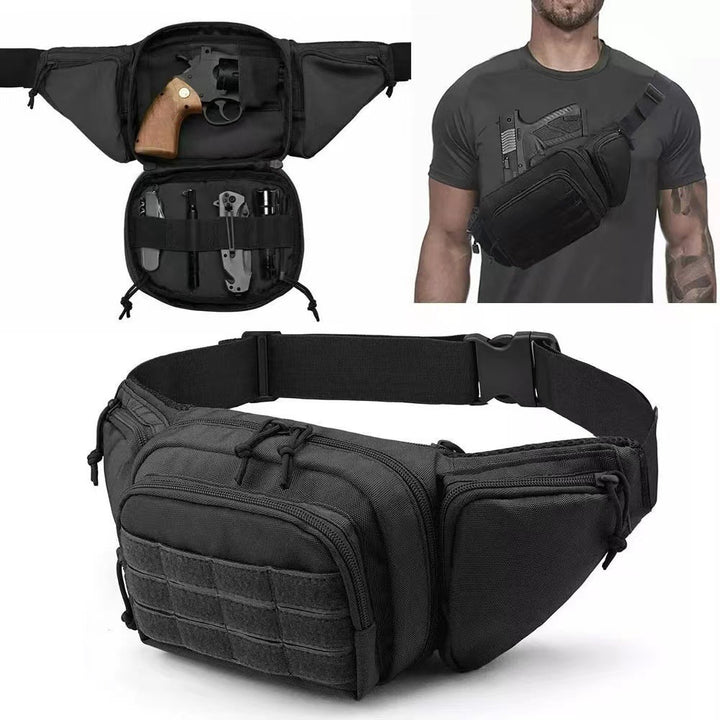 Practical hip belt with multiple compartments Bowlift