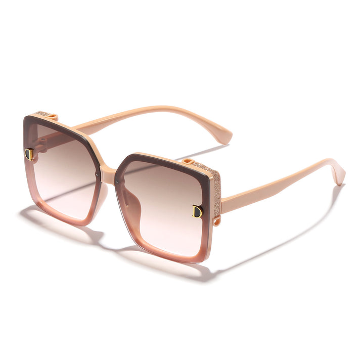 Women Designer Sunglasses with Luxurious Frame and Glittering Details Bowlift