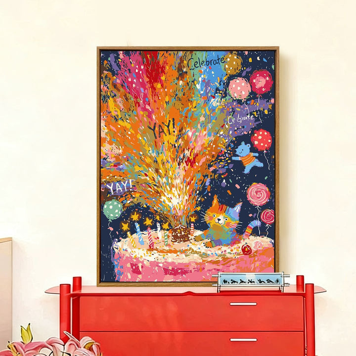 Whimsical Holiday-Themed Wall Art Bowlift