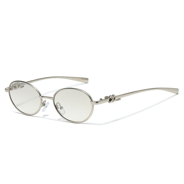 Oval Frame Fashion Sunglasses Bowlift