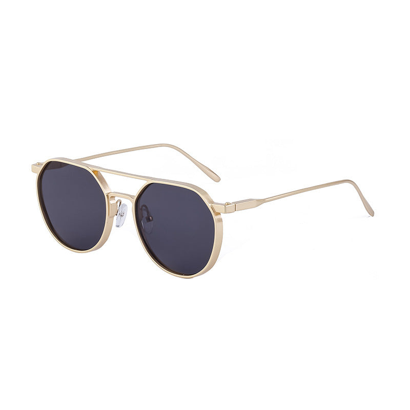 Ladies fashionable sunglasses in stylish round design Bowlift