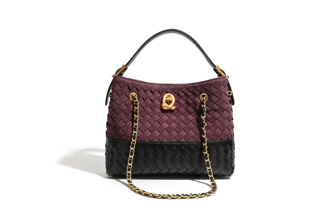 Woven Bucket Handbag Bowlift