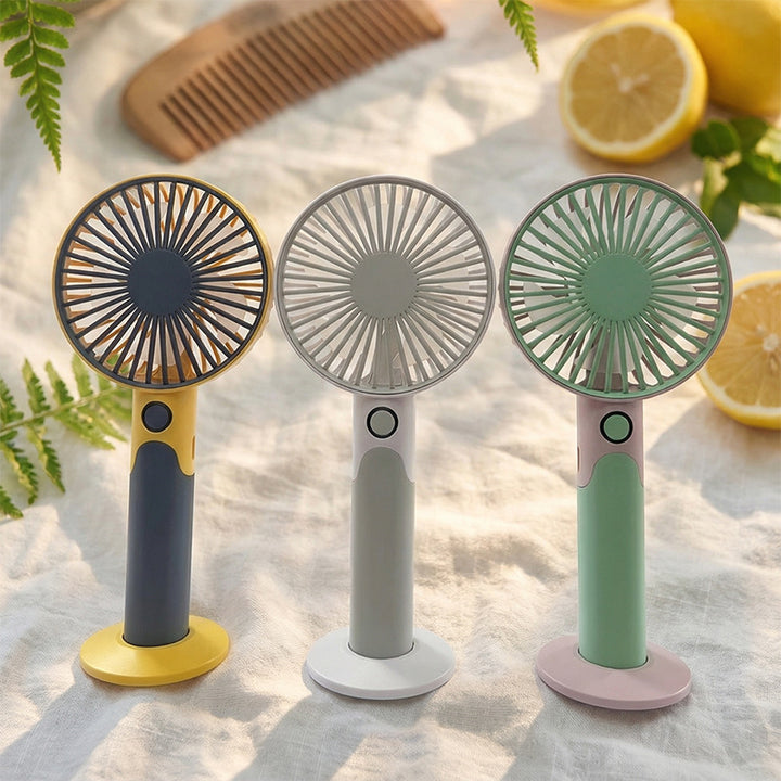 Ladies portable cooling fan with adjustable tilt angle Bowlift