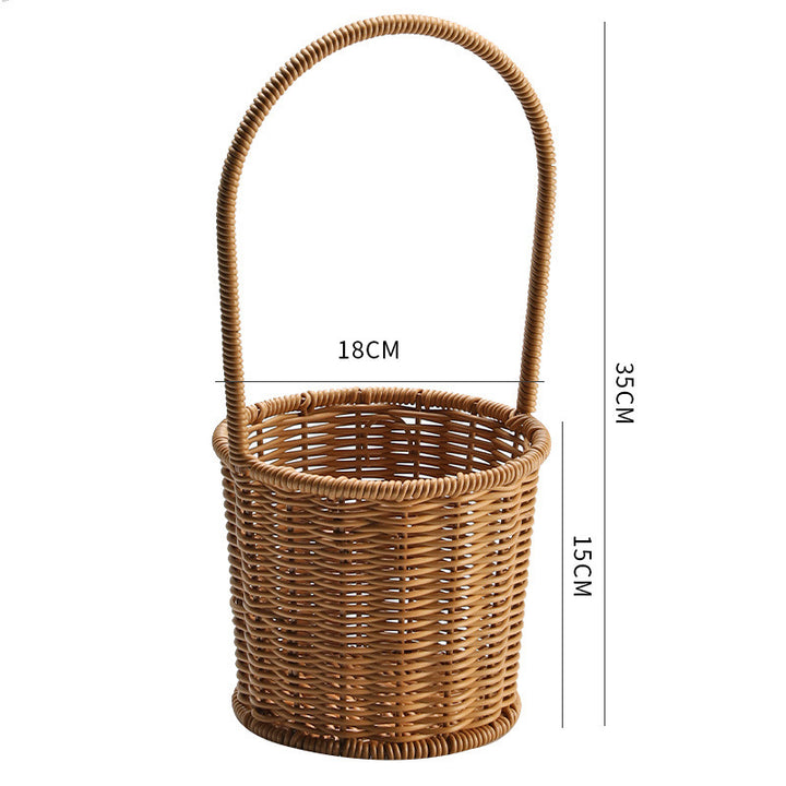 Unisex Handwoven Leisure Bag with Funny Design Bowlift